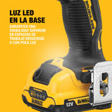 DEWALT Taladro atornillador sin escobillas XR 12V con 2 baterías XR Li-Ion de 2 Ah y cargador + maletín TSTAK, DCD701D2-QW