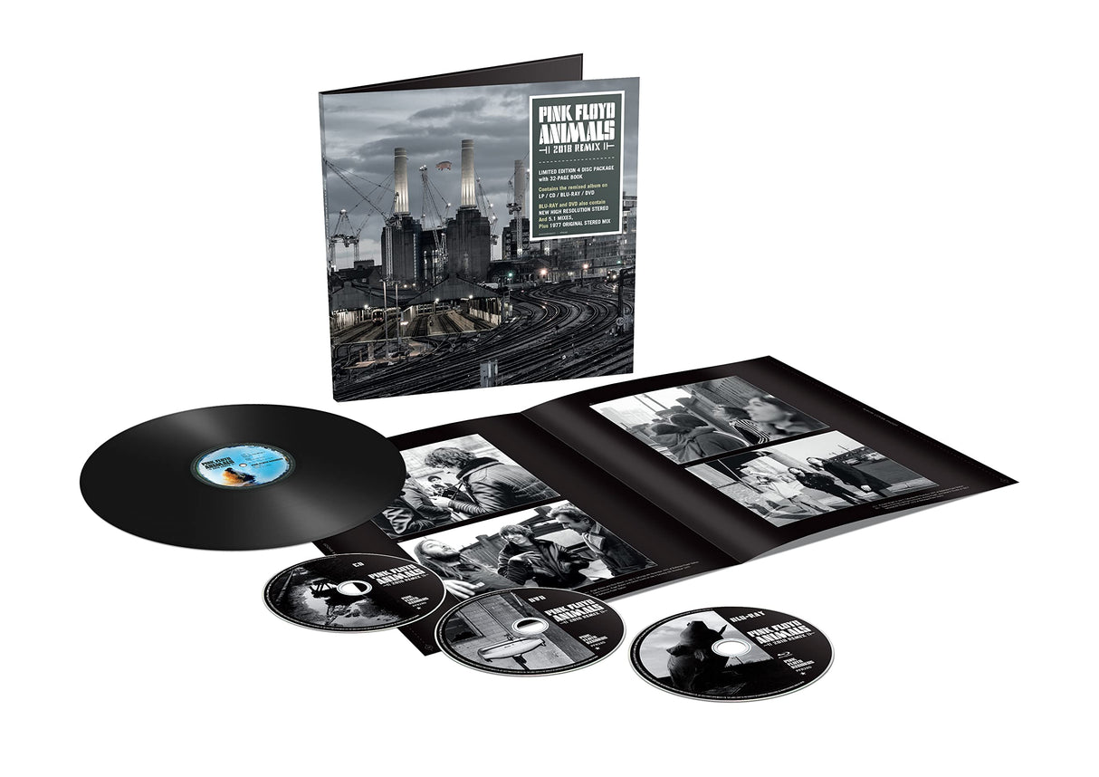 Animals (2018 Remix Box Lp 180 Gr. + CD + DVD + B.Ray + Booklet Deluxe Edt.) [Blu-ray]