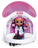 L.O.L. Surprise! OMG Avión 4 en 1 - Avión con 50 sorpresas, incluidos Accesorios - Se transforma en un Coche, Estudio de grabación y Cabina de Mezcla - Coleccionable - para niños a Partir de 4 años