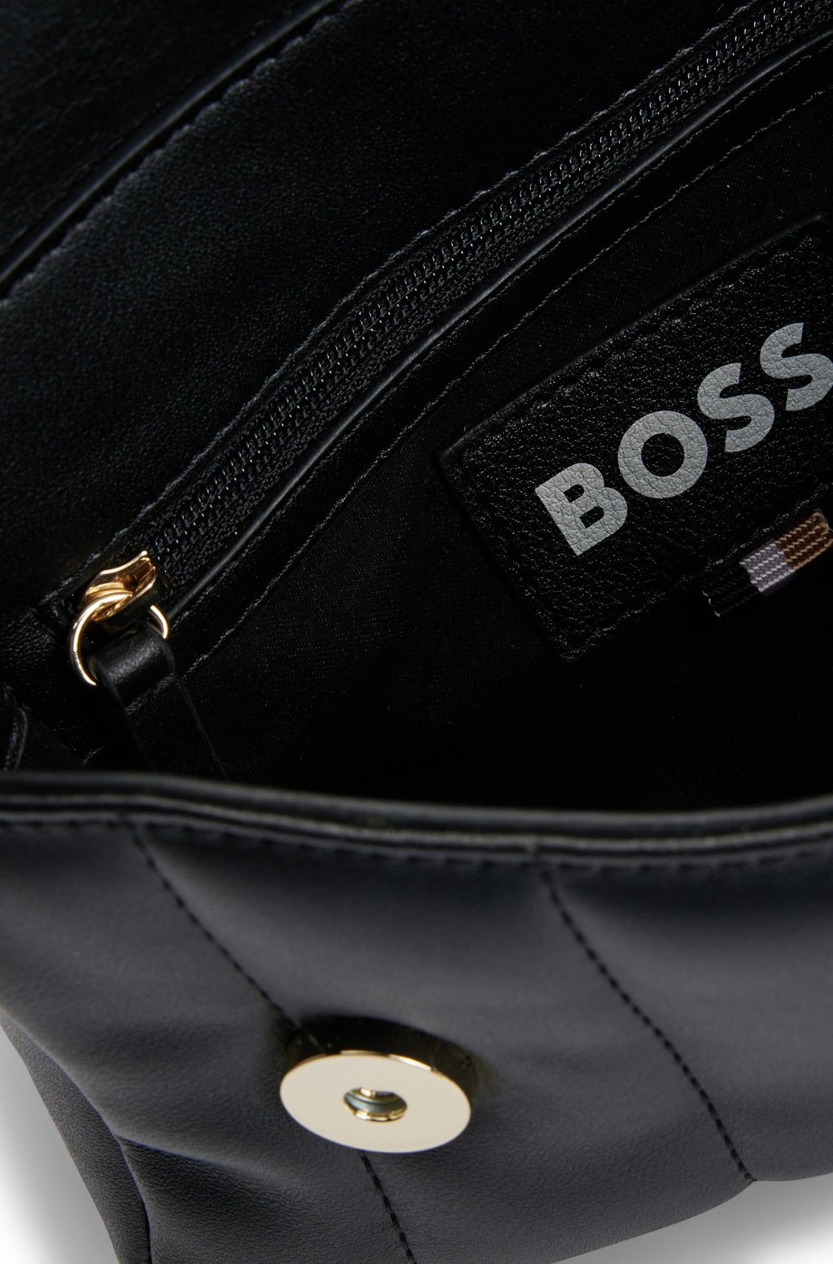 BOSS B_Icon S SH. Bag 10263174 01, Bolsa de Hombro para Mujer, Black1, One Size