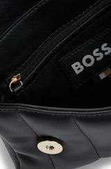 BOSS B_Icon S SH. Bag 10263174 01, Bolsa de Hombro para Mujer, Black1, One Size