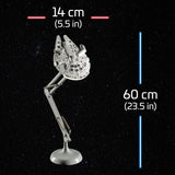 Lámpara de escritorio posable Millennium Falcon - Producto oficial Disney Star Wars, decoración de luz Star Wars, regalo para hombres