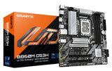 GIGABYTE B860M DS3H Placa Base - CPUs Intel Core Ultra, VRM de 5+1+2+1 Fases, hasta 9066MHz DDR5, 1xPCIe 5.0 + 1xPCIe 4.0 M.2, LAN 2,5 GbE, USB 3.2 Gen 2