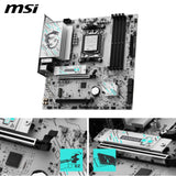 MSI Placa Base B840M Gaming Plus WIFI6E, mATX. Soporta procesadores AMD Ryzen 9000/8000/7000, AM5 - DDR5 Memory Boost 8000+ MT/s (OC), PCIe 4.0 x16, M.2 Gen4, Wi-Fi 6E, 2.5G LAN