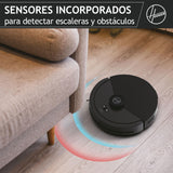 Hoover Robot Aspirador, Succión 4000 Pa, Navegación Láser, Wi-Fi, Base de Carga con Retorno Automático, Sensor de Obstáculos, Mapeo del Hogar [HG4]