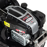 NAX POWER PRODUCTS Motor Briggs & Stratton 5000S Serie 875Exi 190 cm3 ReadyStart Ancho de corte 56 cm Cesta 75L Ruedas giratorias delanteras Cortacéspedes de tracción de gasolina