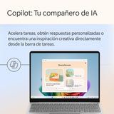Microsoft Surface Laptop | Copilot+ PC | Pantalla táctil LCD 13'' | Snapdragon X Plus | 16GB RAM | Almacenamiento de 512GB | Último Modelo | Platino