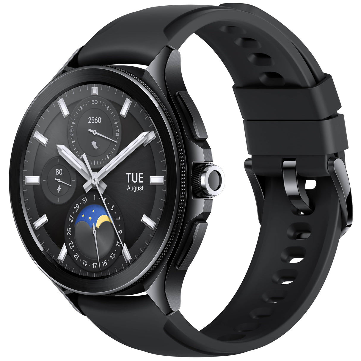 XIAOMI Watch 2 Pro, Versión Bluetooth, Qualcomm Snapdragon W5+ Gen 1, Wear OS x MIUI Watch, Pantalla AMOLED 1,43", Monitor Frecuencia Cardíaca y Sueño, Negro (Versión ES + 3 años de garantía)
