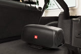 JBL BASSPRO Go Plus con Cargador de casa - 2 en 1: Subwoofer Coche Activo y Altavoz Bluetooth Potente de 200 Vatios en Uno - utilizable en el Coche, al Aire Libre y en Casa