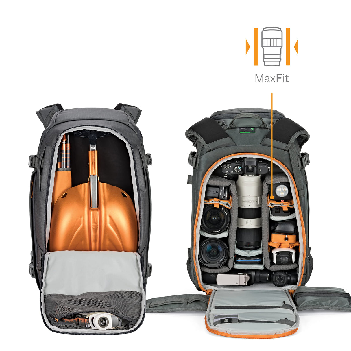Lowepro Whistler 350 AW II, Mochila Fotográfica, Todo el Año, Tejido Reciclado, Todo los Clima, Uso Profesional, Capacidad para Portátil 13'', Almohadillas Insertables, Cámara Pro Mirrorless/DSLR
