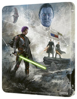 Star Wars Ahsoka Season 1 4K UHD + Blu ray Steelbook (Disney+ Original) (includes Artcards) [Blu-ray] [Region Free]