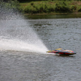 Pro Boat Sonicwake V2 PRB08032V2T1 - Pilas de 36 Pulgadas sin escobillas para Barco RC sin escobillas y Cargador no Incluido Negro
