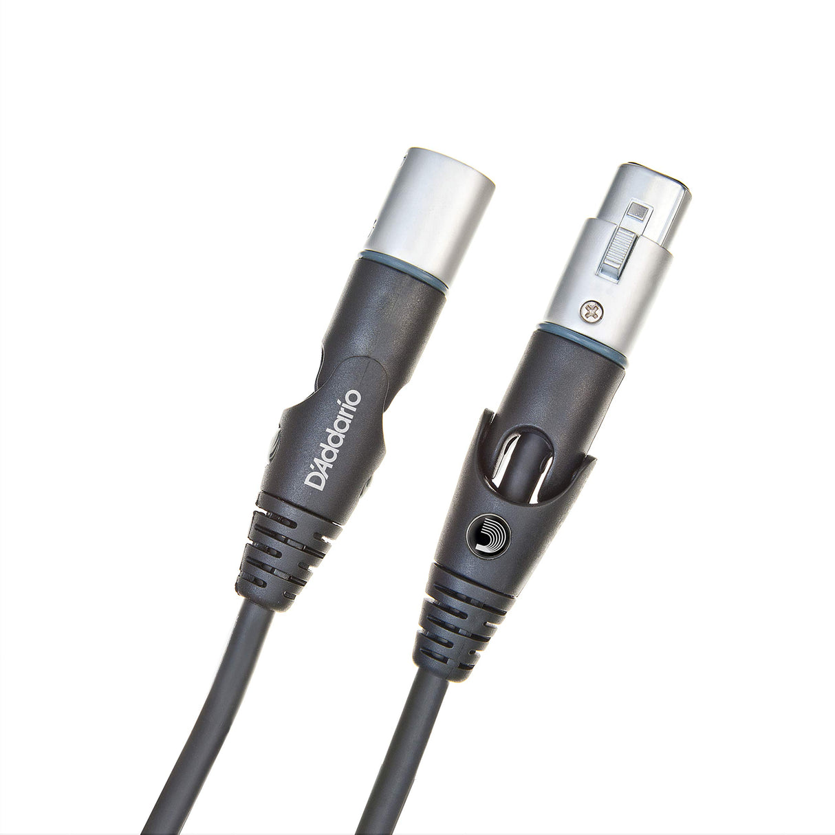 Planet Waves PW-MS-25 Cable para Micrófono Xlr con Conector Giratorio, 7.5 M, Negro