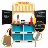 Play & Learn - Heladería con Cocinita de Madera (ColorBaby 85290)