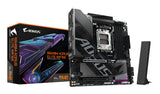 GIGABYTE B840M AORUS Elite WIFI6E Placa Base – Procesadores AMD Ryzen 9000, VRM de 10+2+2 Fases, hasta 8200 MHz DDR5 (O.C.), 2 x M.2 PCIe 4.0, Wi-Fi 6E, LAN 2.5 GbE, USB 3.2 Gen 2