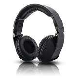 Reloop RHP-20 Knight - Auriculares Profesionales para DJ en diseño Giratorio Cerrado y Plegable, cómodo Acolchado de Espuma con Memoria con Superficie de Cuero proteínico de la Mejor Calidad