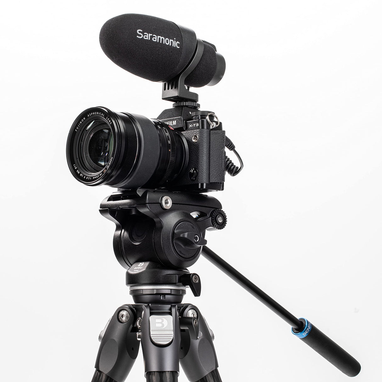 BENRO Trepied Vidéo Carbone Tortoise 34CLV+S4PRO - TTOR34CLVS4PRO