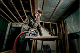 Metabo 601857840 601857840-Sierra Circular a batería 18V Ah Li-Ion KS 18 LTX 57 con maletín MetaLoc, 0 W, 18 V, Negro, Verde, Rojo, Plata