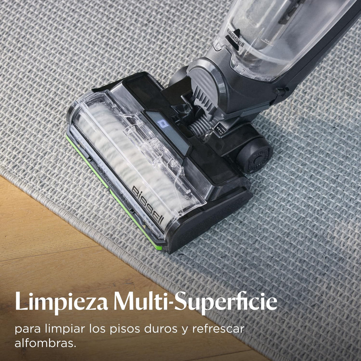 Bissell CrossWave HydroSteam Pet, Aspiradora de Mano con Cable, Aspira, Mopa y Seca, Escoba Vertical Potente, con Modo de Vaporeta, Ideal para Dueños de Mascotas, Limpieza Multisuperficie, 3517N