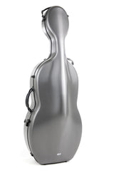Gewa PS353126 Estuche Cello Policarbonato 4.6, 4/4 Gris Rolly