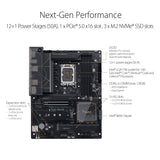 ASUS PROART B660-CREATOR D4 - Placa Base ATX Intel B660 LGA 1700 (VRM de 12+1 Fases (50 A), PCIe 5.0, RAM DDR4, USB-C DisplayPort, Ethernet de 2,5 GB y 1 GB, Tres M.2)