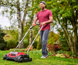 Einhell Aireador-escarificador con batería GC-SC 18/28 DS Li-Solo Power X-Change (18 V, 28 cm ancho de trabajo, sin escobillas, rodillo con 12 cuchillas, función Double-Slot, sin batería)