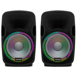 Audibax Party 212 Led Set 2 Altavoces 12