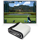 SimSpace Platinum Golf Impact Screen - Projector Screen for Golf Simulator for Home, 4 Layer Performance with Impact-Resistant Foam, Noise Reduction, Ultra 4K HD Clarity, 5 x 3 metres