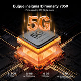 DOOGEE VMax Plus Movil Resistente 5G, 22000mAh/33W 36GB+512GB/2TB, Cámara 200MP+Visión Nocturna, 6.58" FHD+ 120Hz, Octa Core Móvil irrompible Android 14, IP68IP69K/NFC/WiFi6/OTG/GPS Moviles Rugerizado