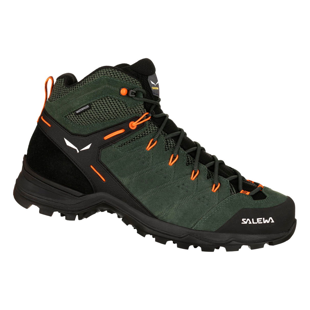 Salewa Alp Mate Mid Botas Hombre, Negro, 8