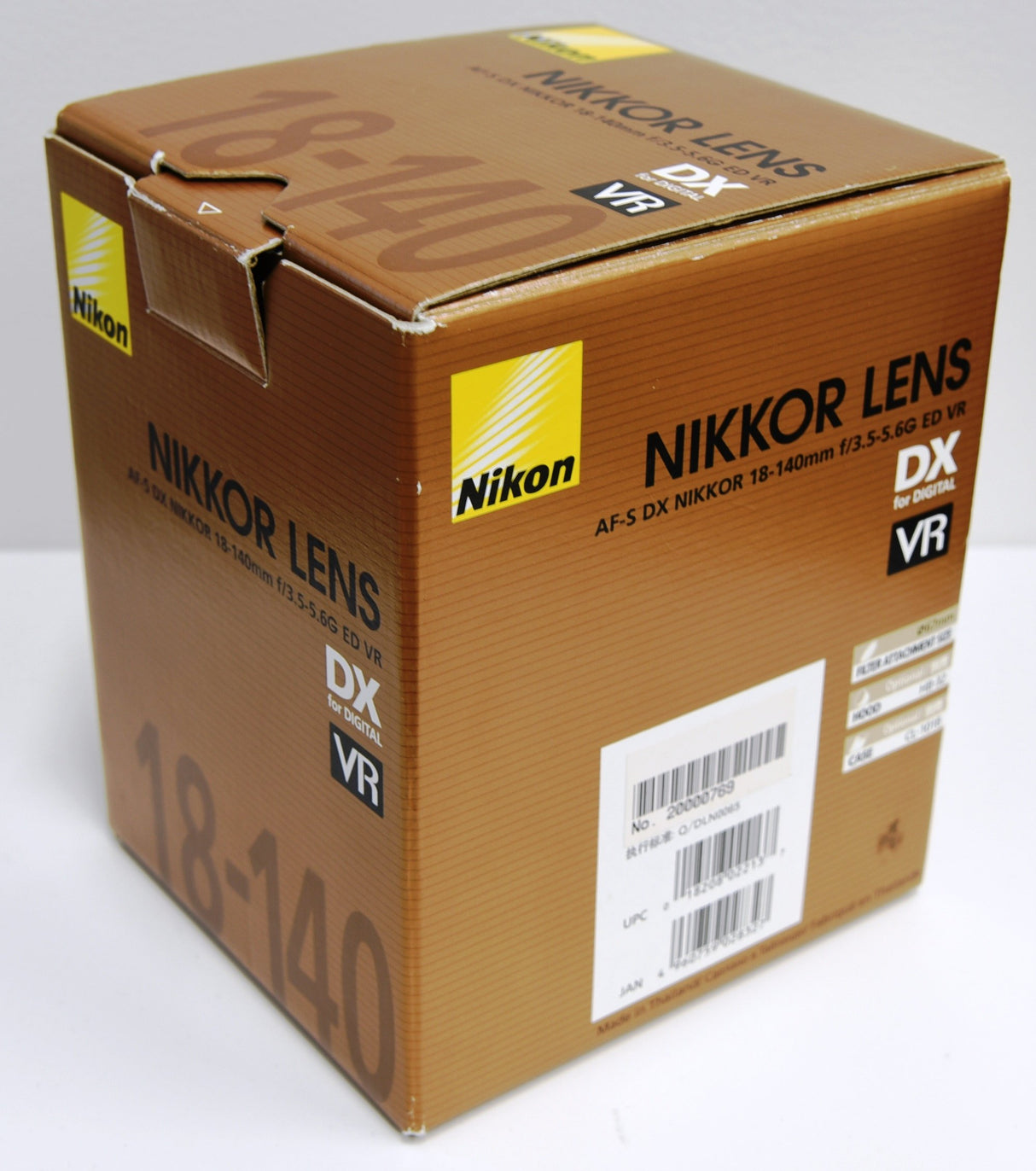 Nikon 18-140 mm/F 3,5-5,6 AF-S DX G ED VR