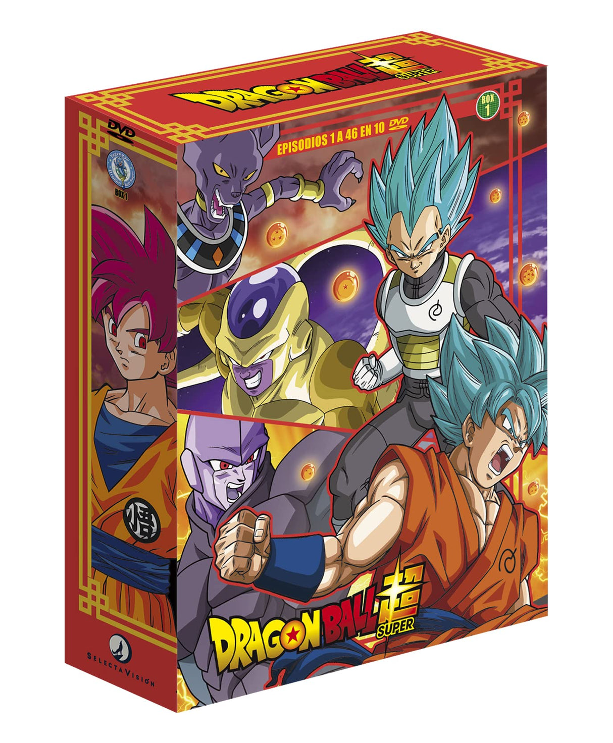 Dragon Ball Super Box 1 - Sagas Completas (Episodios 1 a 46) [DVD]