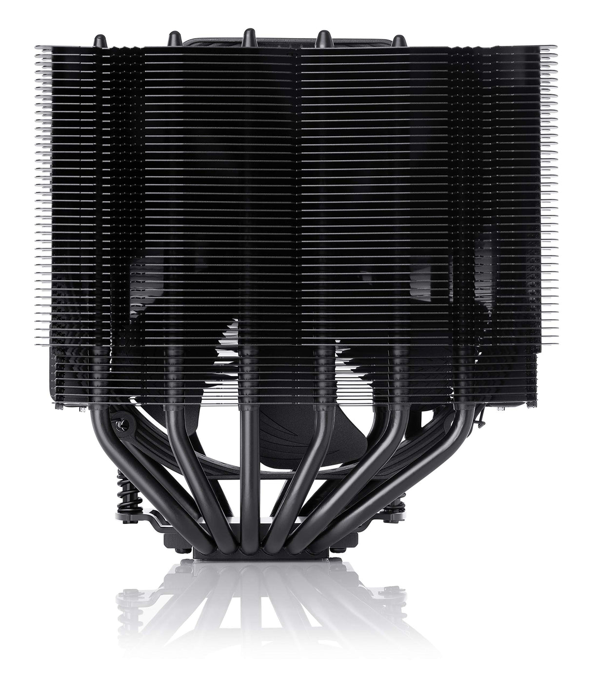 Noctua NH-D15S chromax.black, Disipador de CPU de Doble Torre con NF-A15 PWM 140 mm Ventilador (Negro)