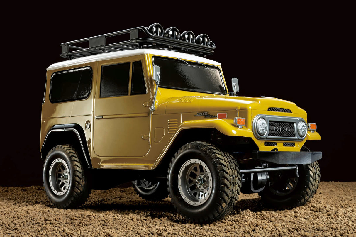 Tamiya 58715 1:10 RC Toyota Land Cruiser 40 CC-02 - Coche teledirigido, vehículo RC, modelismo, Kit para Montar, Hobby, Bricolaje