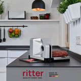 ritter icaro 5 Cortadora Eléctrica Plegable y Rebanadora de Pan de Metal