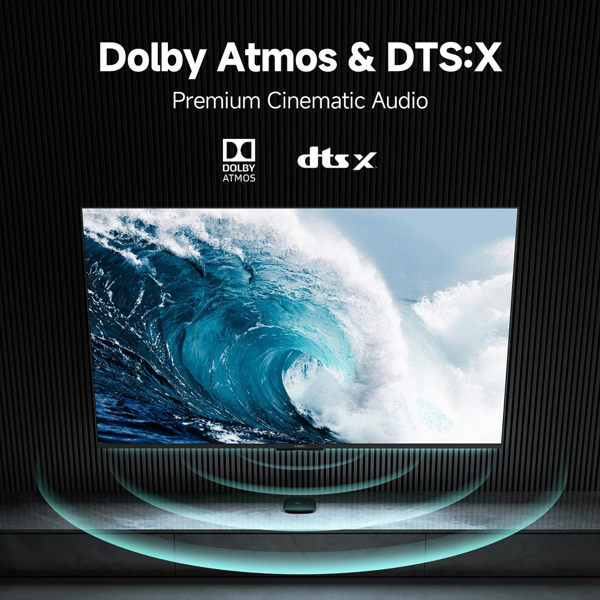 Xiaomi TV Box S (3nd Gen), 4K Ultra HD Streaming Media Player, 2GB RAM, 32GB Memoria Smart TV Box, Soporta Google TV, Dolby Vision, HDR10+, Dolby Atmos, DTS-X, Wireless Projection, WiFi 6, Negro