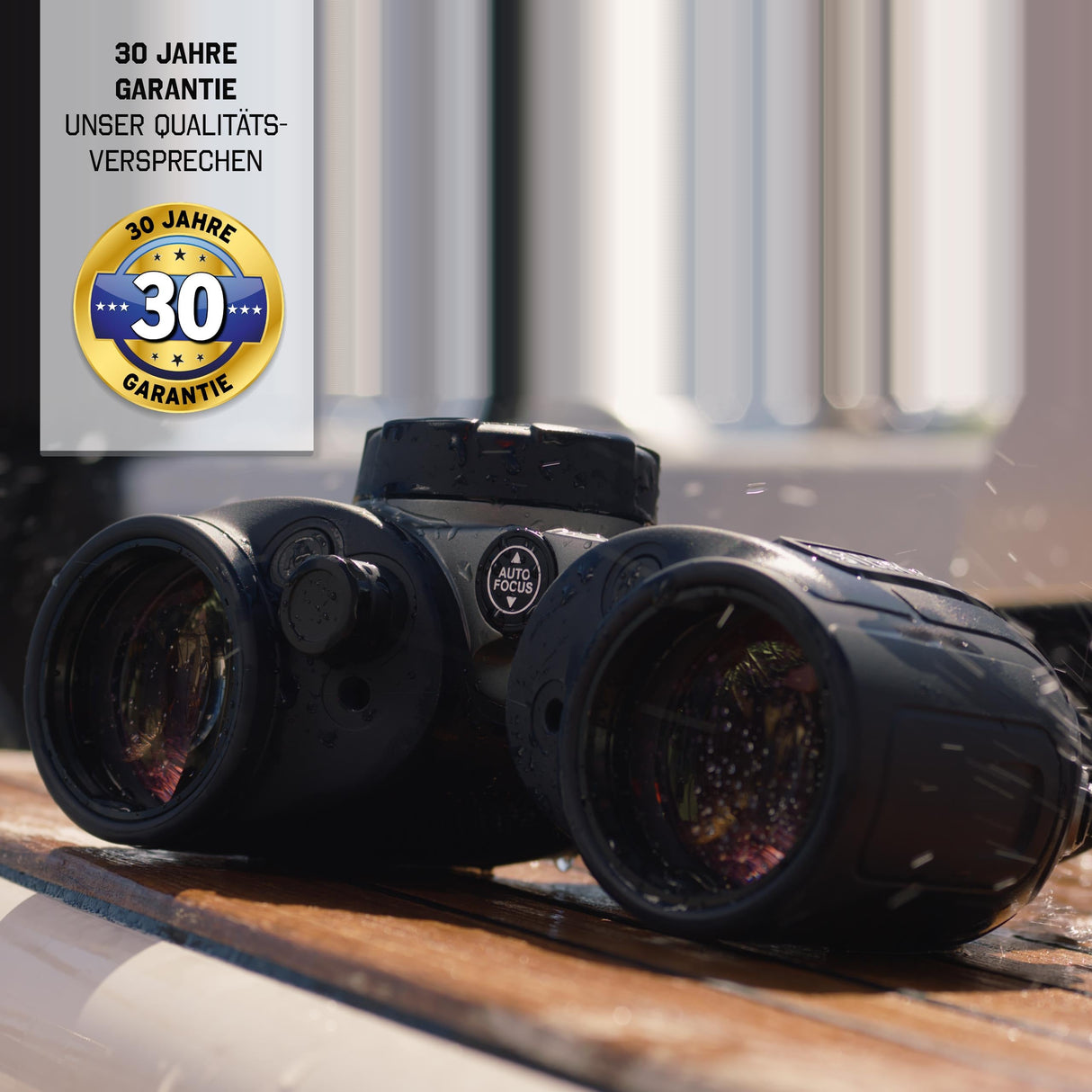STEINER Prismáticos Marinos Commander 7x50 (Nuevo) - Óptica de Calidad Alemana, imágenes nítidas, Campo de visión de 140 m, garantía de 30 años, el Nuevo líder en Todos los océanos