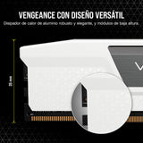 CORSAIR Vengeance DDR5 RAM 32GB (2x16GB) 6400MHz CL32-40-40-84 1.4V AMD Expo Intel XMP 3.0 Memoria de Ordenador de Sobremesa – Blanco (CMK32GX5M2B6400Z32W)