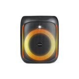 IRRADIO Altavoz portátil IR-PS40 POWER1, 40 W RMS, Woofer Bass Reflex de 15 cm, Luces LED RGB, micrófonos para Karaoke, True Wireless Stereo, DSP, batería de Larga duración, diseño Compacto.