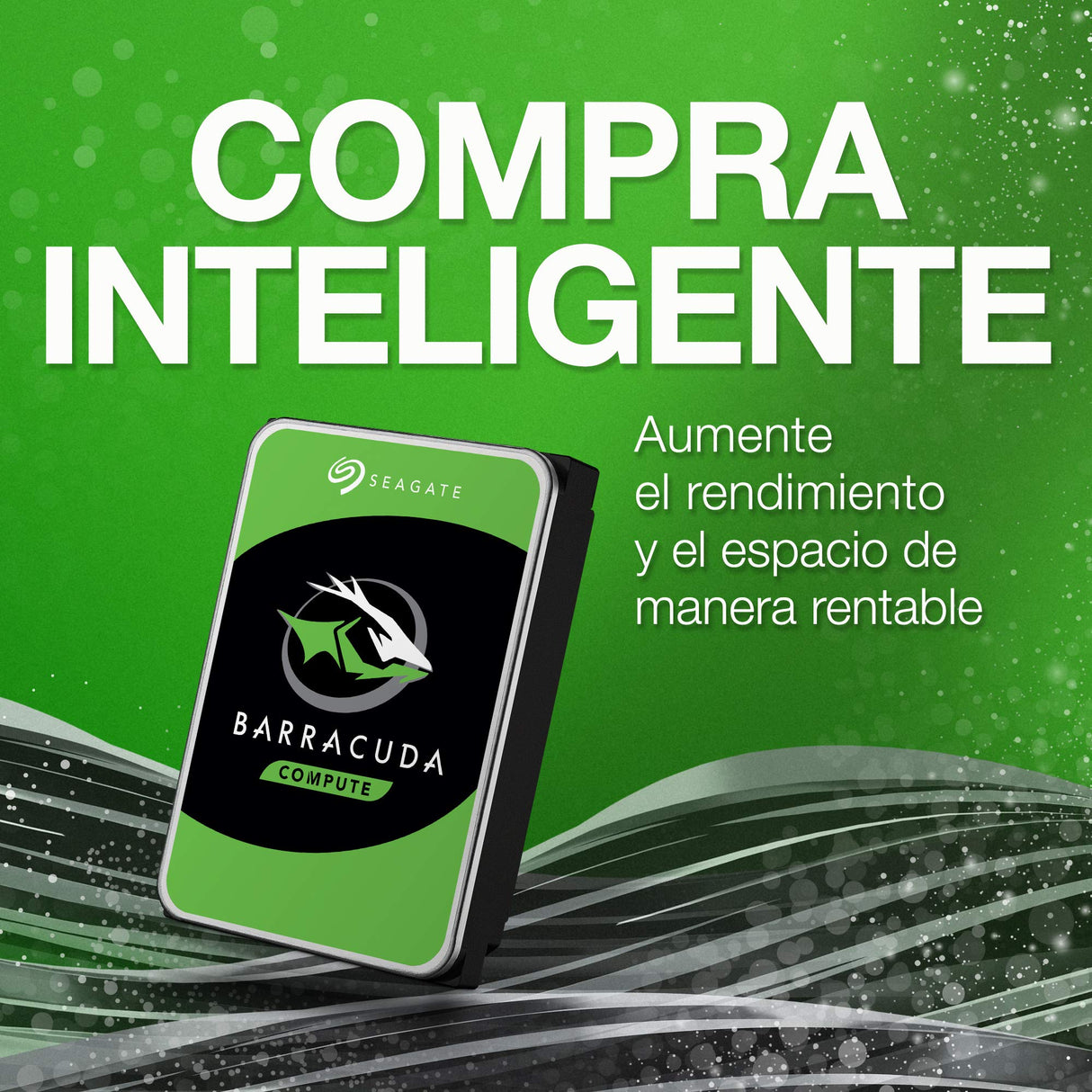 Seagate BarraCuda 8TB, Disco Duro Interno, HDD, 3.5 Pulgadas, SATA 6 GB/s, 5400 RPM, cache de 256 MB para computador de sobremesa y PC, embalagem aberta fácil, Rescue Services (ST8000DMZ04)