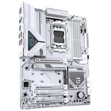 GIGABYTE B850 Eagle Ice Placa Base – Procesadores AMD Ryzen Serie 9000, VRM Digital de 8+2+2 Fases, hasta 8200 MHz DDR5 (O.C), 1 x M.2 PCIe 5.0 + 2 x M.2 PCIe 4.0, LAN 2.5 GbE, USB 3.2 Gen 2
