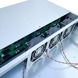 FANTEC 2563 SRC-2012X07-12G/6G 19" 4U 680mm Storage Case, 12x SAS/SATA Slots with 2 Status Leds Each, Slots for 3.5" and 2.5" Data Carriers, 1x USB 2 Port, 3X 80mm Fan