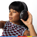 Skullcandy Hesh EVO Cascos Over-Ear Inalámbricos, 36 h de Autonomía, Micrófono, Compatibles con iPhone Android y Dispositivos Bluetooth - Negro