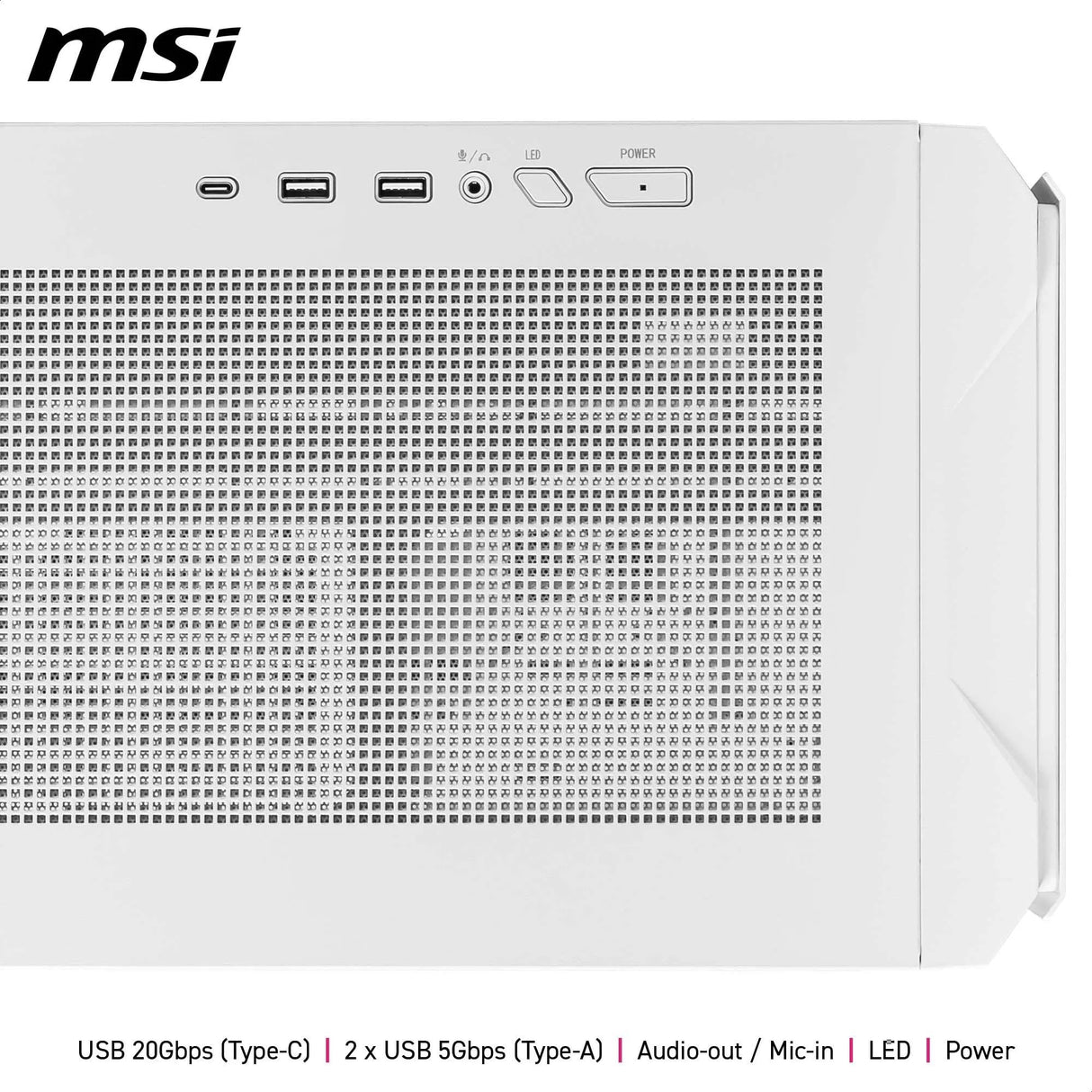 MSI MPG Velox 300R PZ White