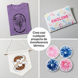 Cricut EasyPress 3 | Placa térmica de 22,5 cm x 22,5 cm | Prensa térmica para camisetas, cojines, bolsas de tela y mucho más | Uso con vinilo termoadhesivo (HTV)