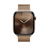 Apple Watch Band - Pulsera Milanese Loop - 46 mm - Oro - Talla S/M