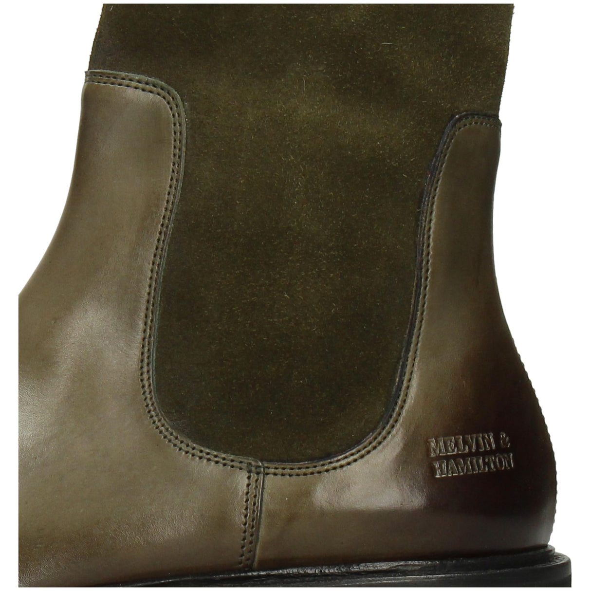 Melvin & Hamilton Sally 149, Botas Cortas al Tobillo Mujer, Verde, 37 EU Estrecho