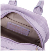 Mandarina Duck I-con Velvet Tote, Terciopelo Mujeres, Purple Impression, Talla única