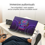 ASUS ZenScreen MB249C - Monitor portátil de 23,8" FHD (1920 x 1080), sin marco, IPS, antirreflejos, USB-C, altavoces, peana, abrazadera en C, gancho para separadores, sostenibilidad ecológica