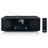 Lenco 810076 dar-061 Dab+ CD Radio - Bluetooth 5.0 - Receptor Dab+ y FM PLL - Pantalla LCD - 2 Horas de activación - 2 x 10 w rms - Ecualizador - Entrada Auxiliar - 3,5 mm - Negro